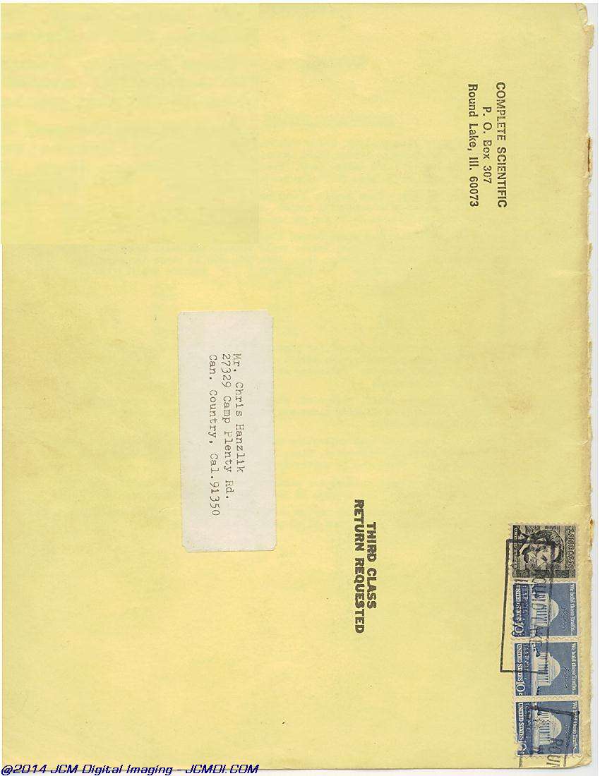 Complete Scientific 1978 Catalog page scan